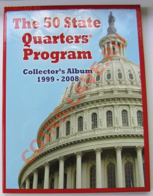 Квотеры, Доллары США в альбомах UNC! - US 25 cents States set in Album (3).JPG