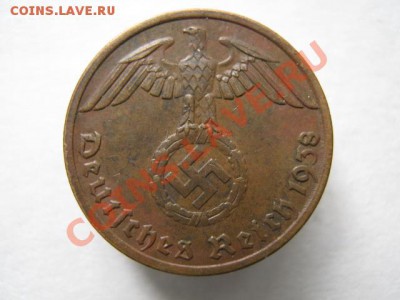 Германия 1 пф 1938 А до 19-10-11 22-00 - IMG_6691