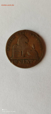 Бельгия 2 сантима, 1865 - i (13)