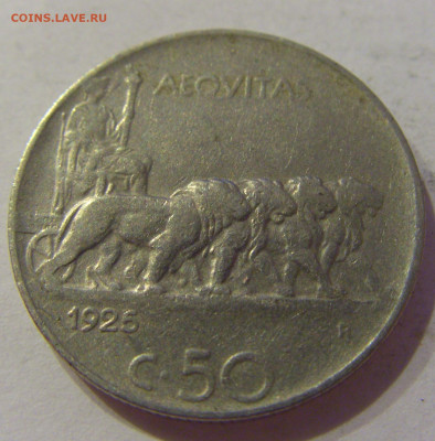 50 чентезимо 1925 Италия №1 23.04.2021 22:00 М - CIMG0507.JPG