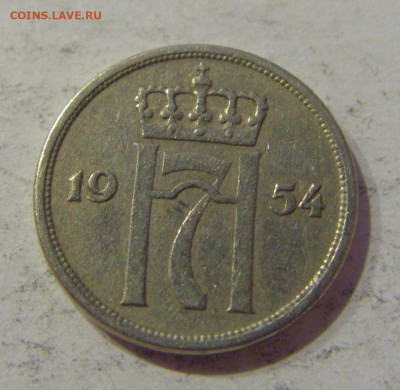 10 эре 1954 Норвегия №1 23.04.2021 22:00 МСК - CIMG0592.JPG
