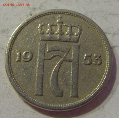 10 эре 1953 Норвегия №1 23.04.2021 22:00 МСК - CIMG0597.JPG