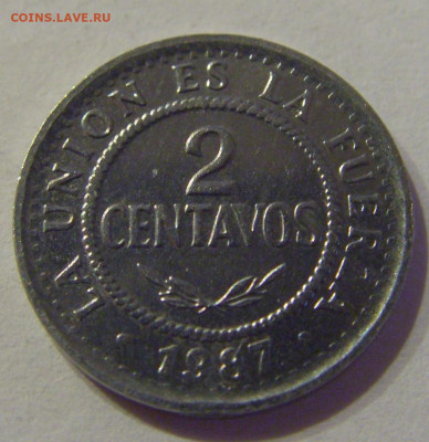 2 сентаво 1987 Боливия №1в 23.04.2021 22:00 МСК - CIMG9621.JPG