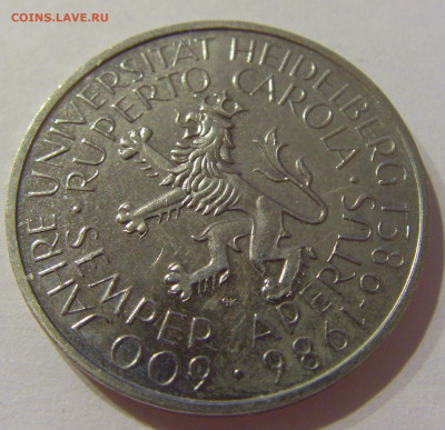 5 марок 1986 D Хейдельберг Германия №1 23.04.2021 22:00 МСК - CIMG9800.JPG
