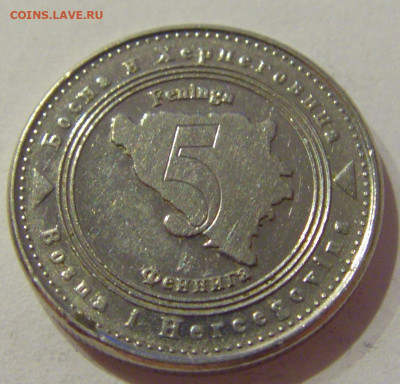 5 фенигов 2005 Босния и Герцеговина №1 23.04.21 22:00 М - CIMG9917.JPG