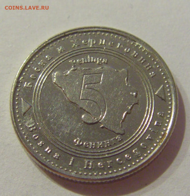 5 фенигов 2013 Босния и Герцеговина №1 23.04.21 22:00 - CIMG9930.JPG