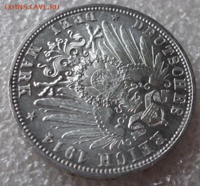 Германия 3 марки 1914 год. Людвиг III. - 015.JPG