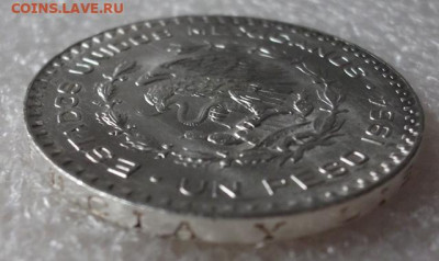 Мексика 1 песо 1964 год. Моралес. - 009.JPG