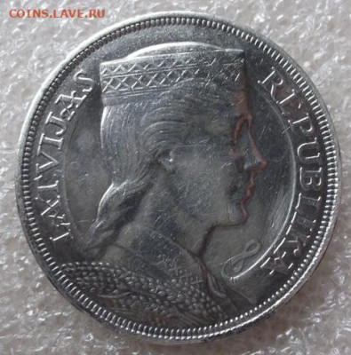Латвия 5 лати 1931 год. - 001.JPG