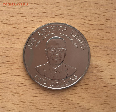 Крона Шайба Восточные Карибы 2$ доллара 1993 - IMG_4713.JPG