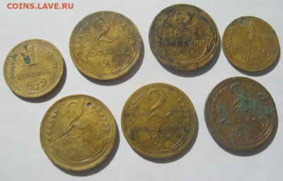 21 НЕ ЧИЩЕННАЯ МОНЕТА (СССР)  ДО РЕФОРМА. - хл6.PNG