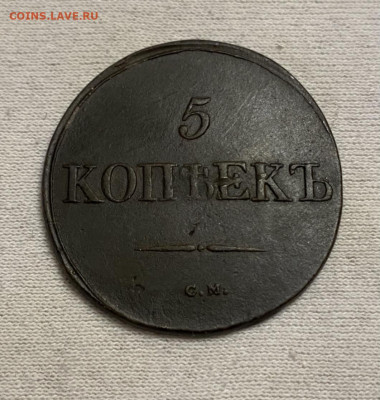 5 копеек 1831г СМ  до 23.04 - FF6D2873-8BD8-4277-9EBD-4734B21DC572