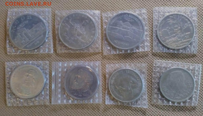 Олимпиада UNC 6шт. Молодая Россия UNC 19шт - 1