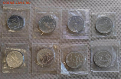 Олимпиада UNC 6шт. Молодая Россия UNC 19шт - 3