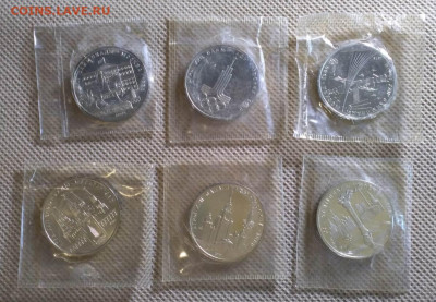 Олимпиада UNC 6шт. Молодая Россия UNC 19шт - 7