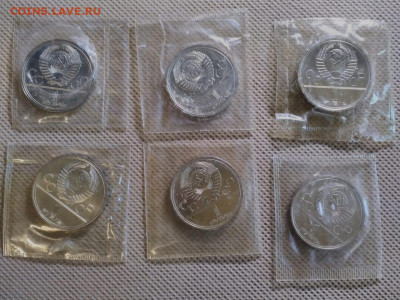 Олимпиада UNC 6шт. Молодая Россия UNC 19шт - 8