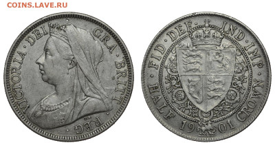 2 кроны 1901 г. Виктория. До 24.04.21. - Р51.JPG
