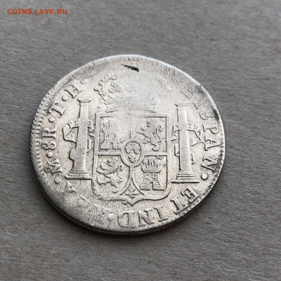 8 реалов 1809 год,Мексика.Испанская колония, до 26.04. - T_ALc9-I-Tk