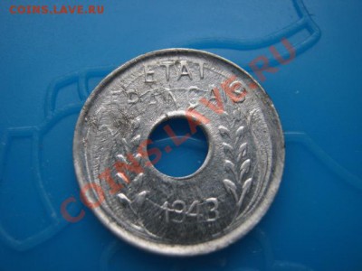 Индокитай Французский 1 сантим 1943 до 18.10 в 21.00 М - Изображение 119