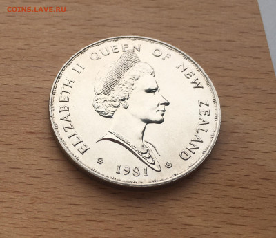Крона Шайба Новая Зеландия 1$ доллар 1981 Королевский визит - IMG_4770.JPG