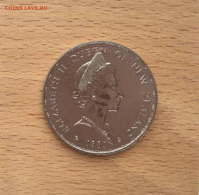 Крона Шайба Новая Зеландия 1$ доллар 1981 Королевский визит - IMG_4766.JPG