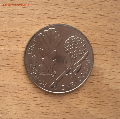 Крона Шайба Новая Зеландия 1$ доллар 1981 Королевский визит - IMG_4760.JPG