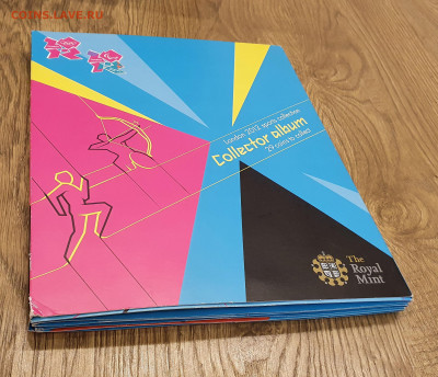 50 пенсов Великобритания 2011-Набор Олимпиада 2012 до 23.04 - 20210421_204226