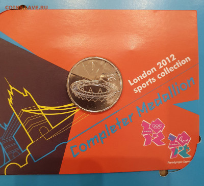 50 пенсов Великобритания 2011-Набор Олимпиада 2012 до 23.04 - 20210421_204149