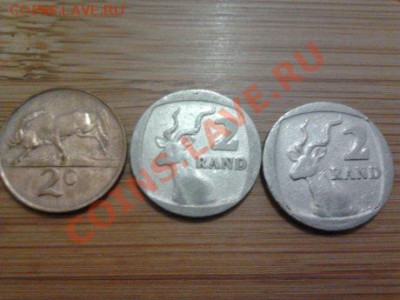 Монеты разных стран и номиналов (пополняемая). - 71 юар