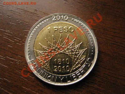 Биметалл Аргентина 1 песо 2010 Tilcara до 18.10 в 21.00 М - Изображение 026