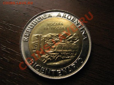 Биметалл Аргентина 1 песо 2010 Tilcara до 18.10 в 21.00 М - Изображение 027