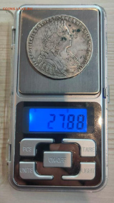 Пётр ll.1рубль 1728г.Подлинность. Оценка.? - 20210422_150310