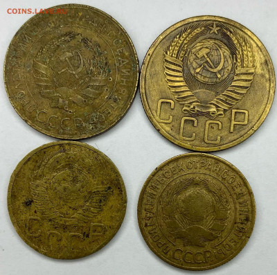 5 копеек 1930,1953 года и 3 копейки 1948 и 1931г - 552