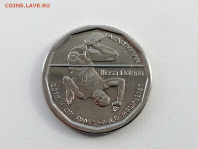 Фиджи 50 центов, 2013 Паралимпиада 2012 - Илиеза Делана - 1
