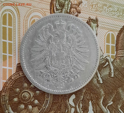 1 марка (mark) 1875 года (A) до 27.04.2021г в 22.00 - 27