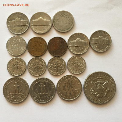 Монеты США 1901-2000гг фикс цена - image-11-04-21-09-33