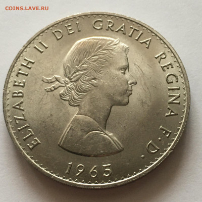 Великобритания 1965г 5 шиллингов "У.Черчиль" - image-16-01-21-10-41-6