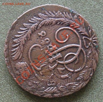 Перечекан №3, 2 копейки 1763г ММ - 02.JPG