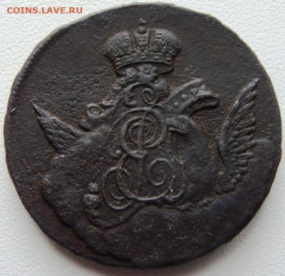 1 копейка 1756г. "облачная" - DSC05485.JPG