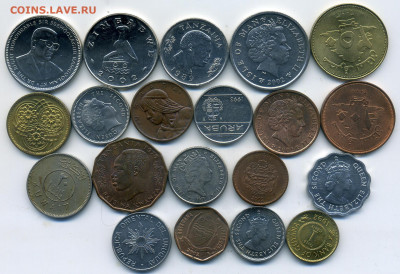 Иностранные монеты по фиксу -6.  До 28.04.2021 - 2504 - 0002