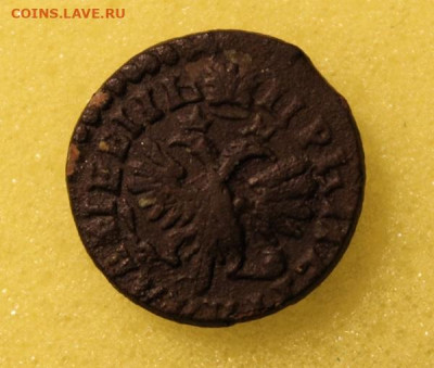 Денга Петра 1 1713г. до 03.05.2021 - пётр1713 (2).JPG