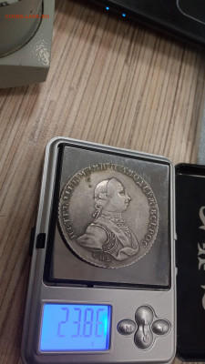 Рубль 1762 Петр 3. Помощь в определении - IMG-20210426-WA0132