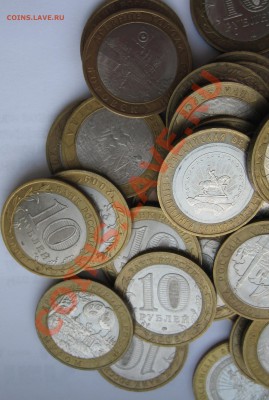 Продам 100 биметаллических десяток из обращения - 2