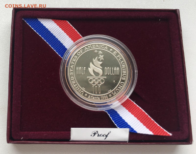 2 доллара 1996 50 центов S Женский футбол ПРУФ - IMG_5175.JPG