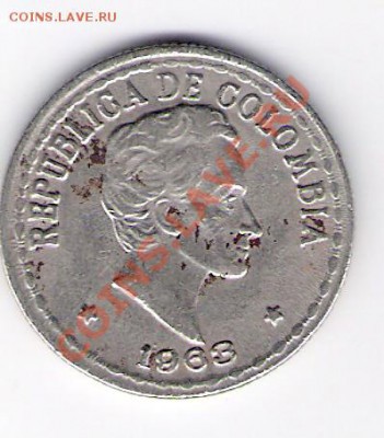 КОЛУМБИЯ 20 сентимо 1963, до 21.10.11 22-00мск. - сканирование0170