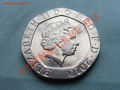 БРИТАНИЯ 20 пенсов 2010г. НОВЫЙ ГЕРБ до 22.10.11 в 22-00 - MEMO0049.JPG