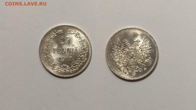 Финляндия 25 пенни 1917 года № 5 - 4.05 22:00 мск - IMG_20210327_115927