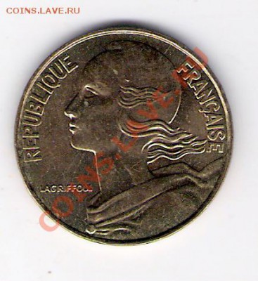 ФРАНЦИЯ 20 сантим 1987, до 21.10.11 22-00мск. - сканирование0251