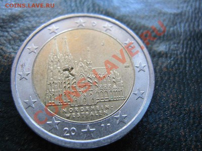 2 евро Германии 2011 брак,рукоблуд? - 2euro