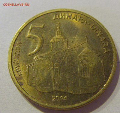 5 динар 2014 Сербия №1м 08.05.2021 22:00 МСК - CIMG2384.JPG